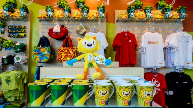 Merchandise Olimpiade Rio