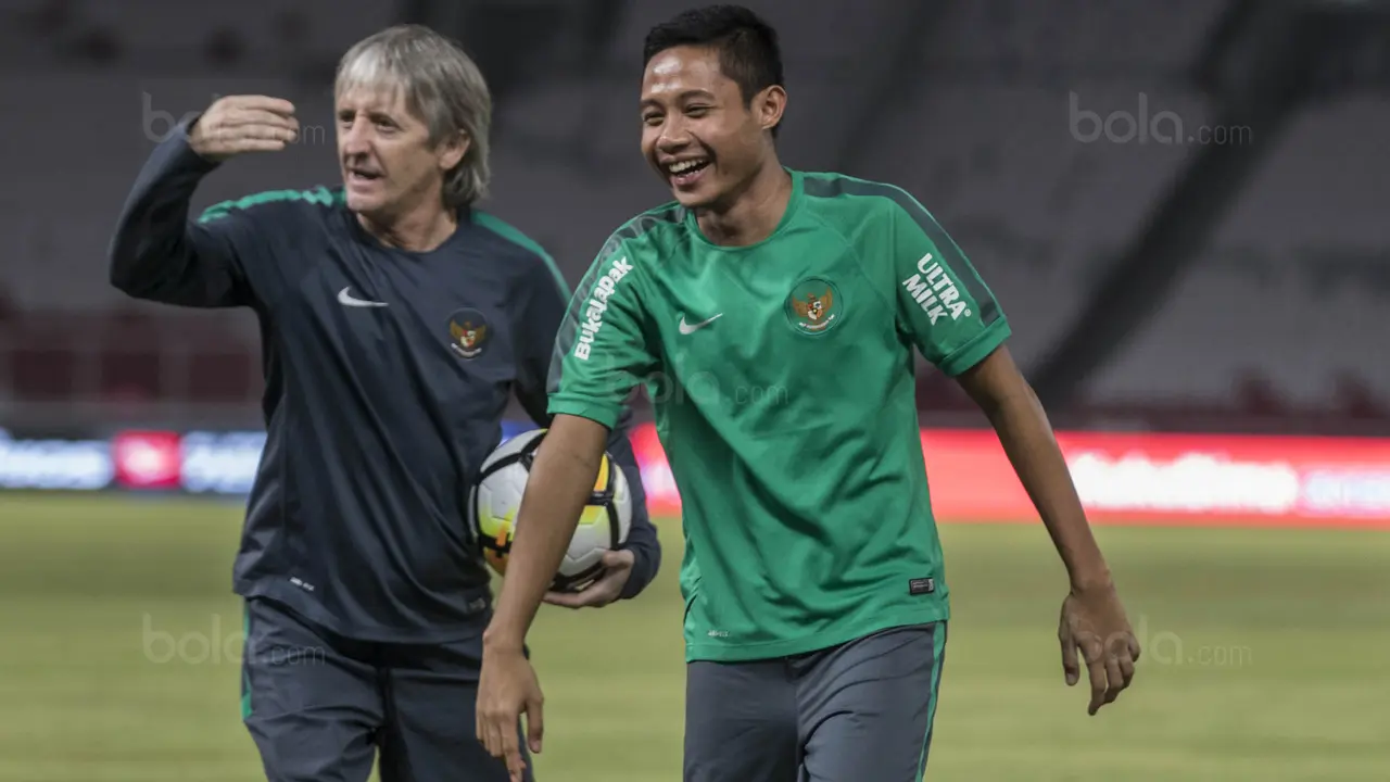 Latihan Timnas Indonesia