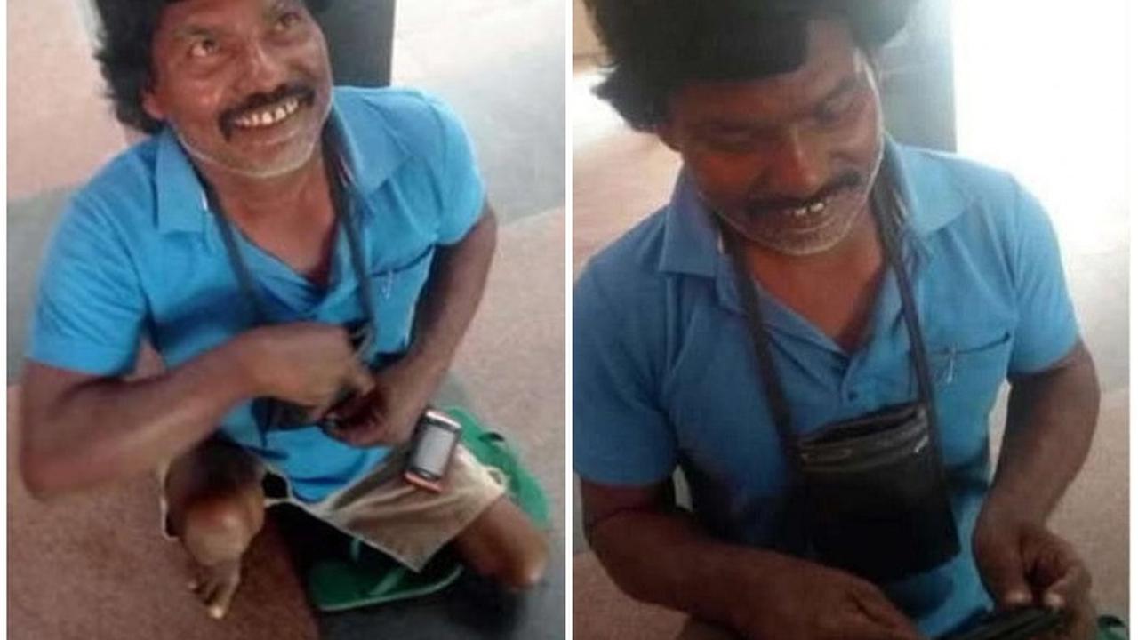 Pria di India, Siang Mengemis Malam Hari Jadi Pebisnis (gulfnews)