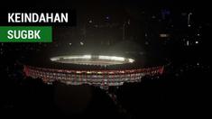 Berita video keindahan tata lampu dan wajah baru SUGBK (Stadion Utama Gelora Bung Karno), yang kini resmi siap untuk Asian Games 2018.