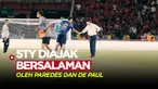 Berita Video, Momen Shin Tae-yong Diajak Bersalaman dengan Leandro Paredes dan Rodrigo de Paul pada Senin (19/6/2023)