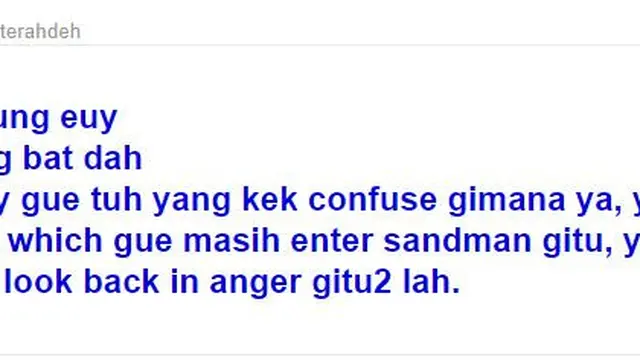 bahasa anak Jaksel (foto: brilio/1cak.com)