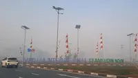 Kabut Asap Ganggu Penerbangan di Banjarbaru, Jarak Pandang 200 Meter