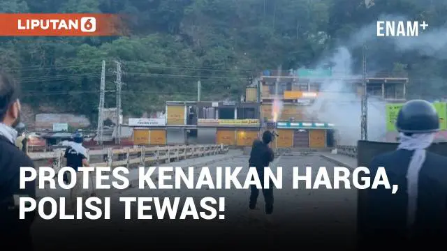VIDEO: Protes Kenaikan Harga di Kashmir, Nyawa Polisi Melayang