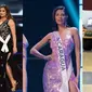 Deretan Kontestan Miss Universe 2023 yang Berhasil Cetak Sejarah. Jane Dipika Garret Kontestan Berukuran Plus (Kiri), Sheynnis Palacios Miss Universe Baru dari Nicaragua (Tengah), dan Camila Avella Sudah Menikah dan Punya Anak (Kanan)