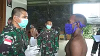 Dwi Cahyono Putra Asli Papua Bernama Jawa Lulus Seleksi TNI AD (Foto:Lipuitan6/Istimewa)