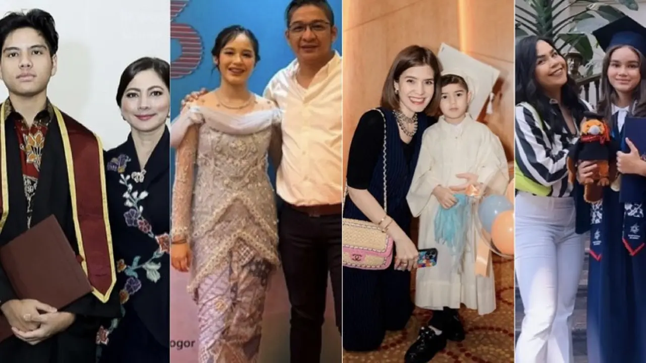 Anak Artis Punya Paras Good Looking saat Wisuda Kelulusan