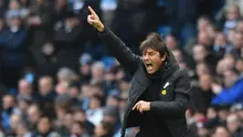 Pelatih Chelsea, Antonio Conte lahir di Lecce , Italia 31 Juli 1969 dan melakukan debut bersama The Blues di Premier League pada 15 August 2016 saat melawan West Ham United. (AFP/Anthony Devlin)