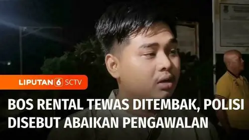 VIDEO: Permintaan Pengawalan Diabaikan, Bos Rental Mobil Tewas Ditembak saat Ambil Kendaraan