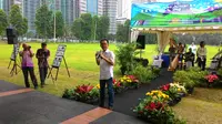 Lahan Golf Senayan Jadi Hutan Kota (Ahmad Romadoni/Liputan6.com)
