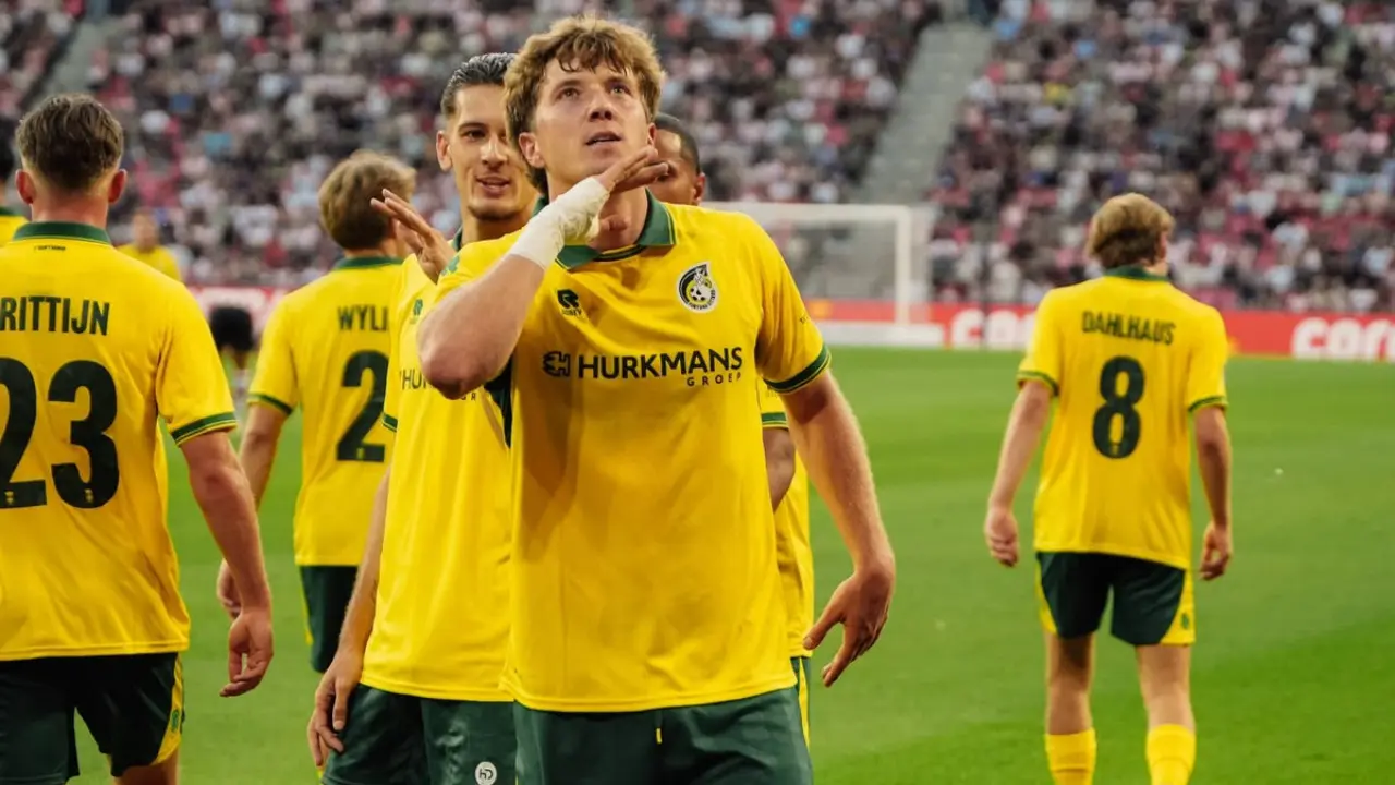 Ole Romeny, Justin Hubner, Fortuna Sittard.