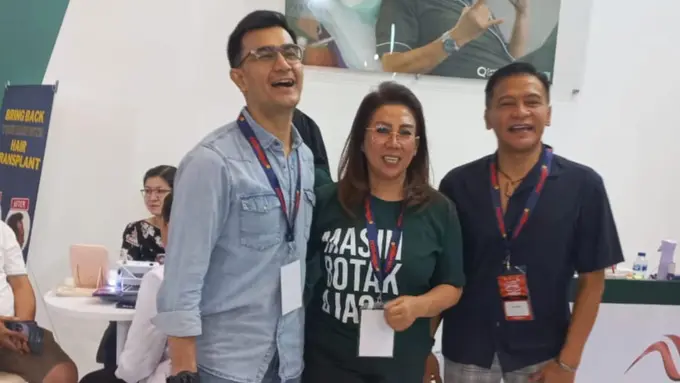 Donny Damara dan Shandy Sjariff takut dengan rambut rontok yang dialami di usia tak lagi muda