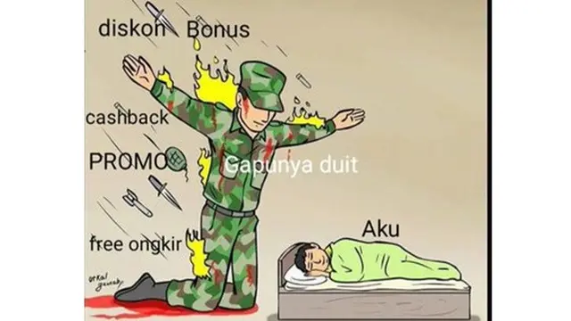 6 Meme saat Menghadapi Harbolnas Ini Bikin Senyum Kecut