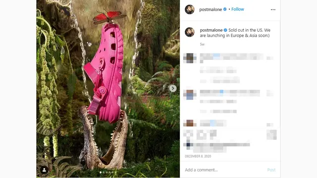Crocs x Post Malone