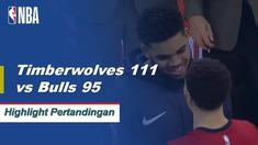 Karl Anthony-Towns menjadi gila dengan 35 poin dan 22 rebound ketika Timberwolves menang atas Bulls.