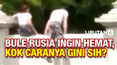 Peristiwa langka terjadi di kawasan wisata Candi Prambanan. Dua wisatawan asing asal Rusia nekat panjat pagar Candi Prambanan. Buat apa?