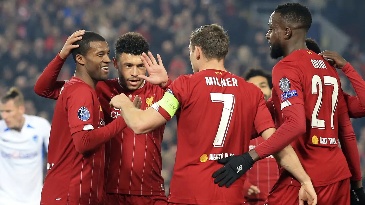 Liverpool Kalahkan KRC Genk di Anfield