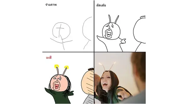 Melukis Tokoh Avengers (sumber: 9gag)