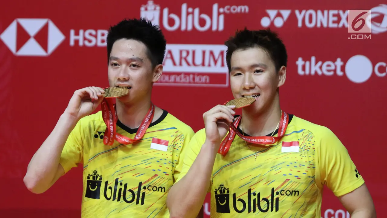 Kevin Sanjaya Sukamuljo dan Marcus Fernaldi Gideon