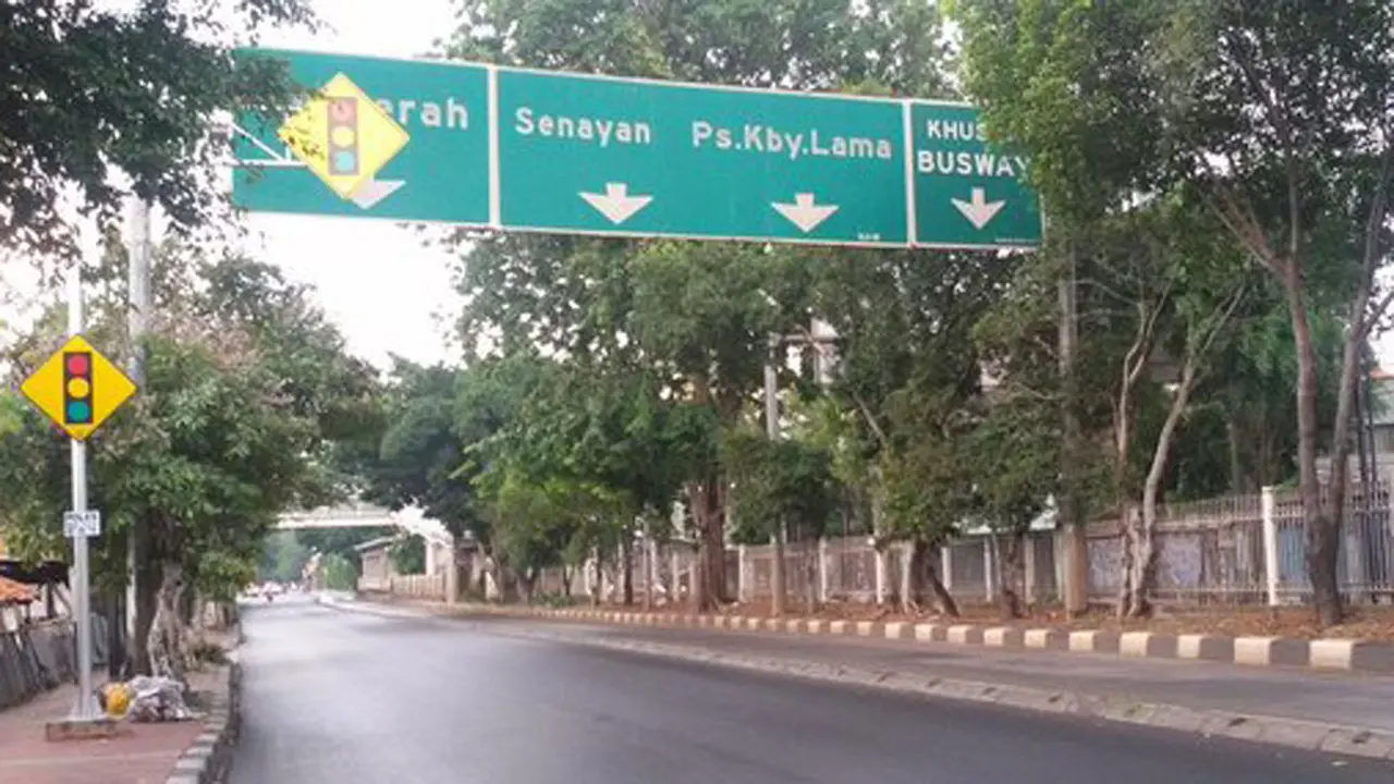Sambut Tahun Baru, Lalu Lintas Jakarta Pagi Ini Terpantau Lengang