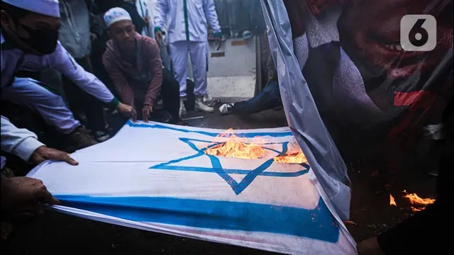 Aksi solidaritas untuk Palestina
