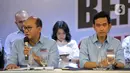 Susunan tim kampanye diumumkan langsung Ketua Tim Kampanye Nasional (TKN) Rosan P Roeslani. (Liputan6.com/Angga Yuniar)