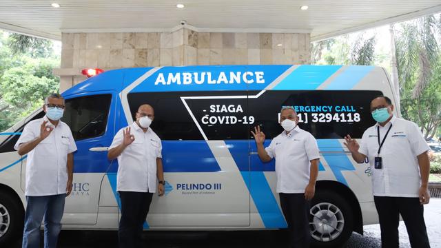 Pelindo III Sumbang Mobil Ambulance