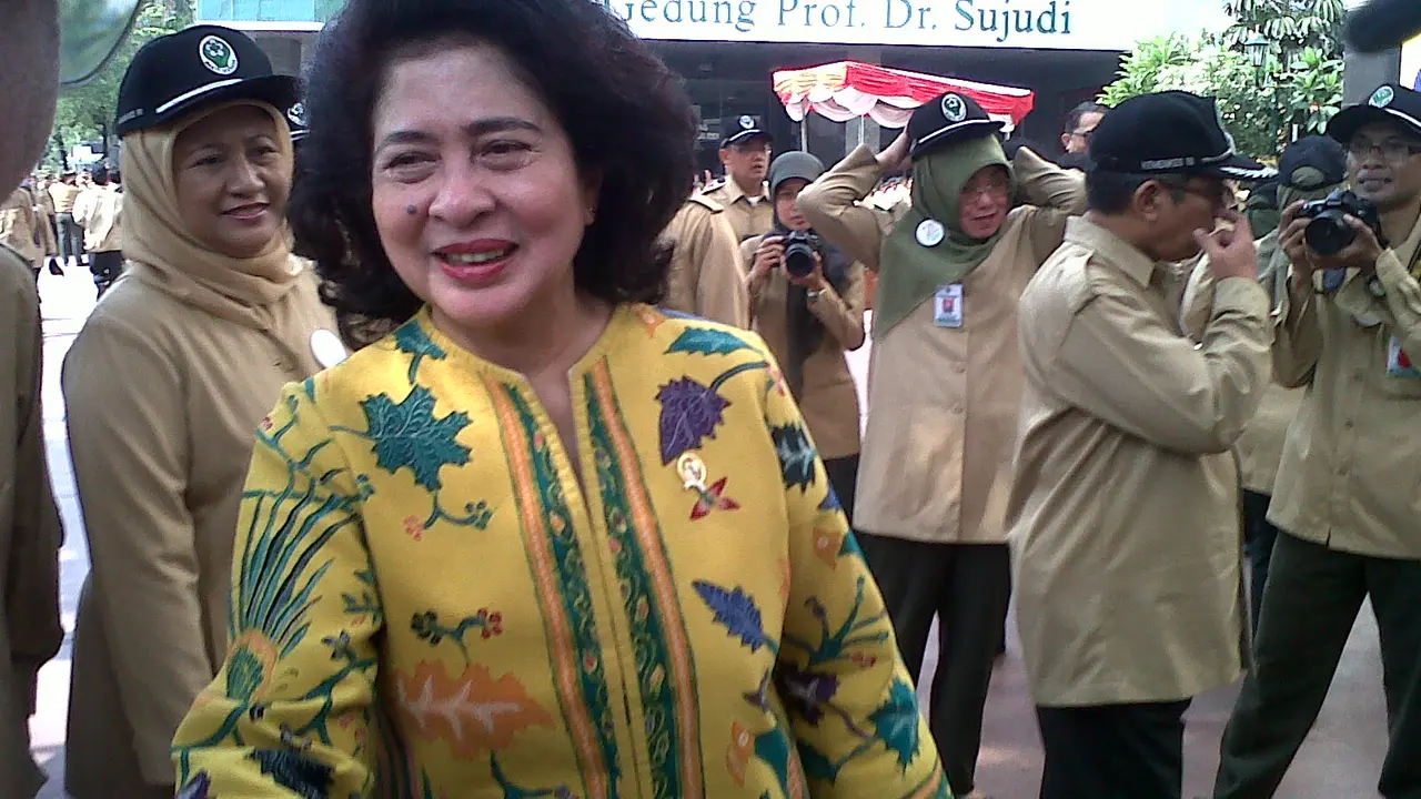 Nila Moeloek di Momen Sumpah Pemuda