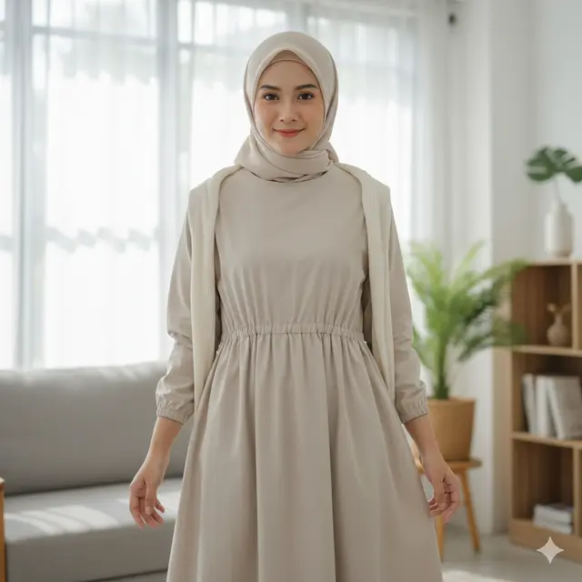 Model Daster Serut Pinggang Kekinian (Foto: Gemini AI)