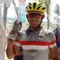 Atlet balap sepeda gunung, Zainal Fanani menjadi juara pada kejuaraan balap sepeda gunung cross country marathon (dok: Vox Populi)