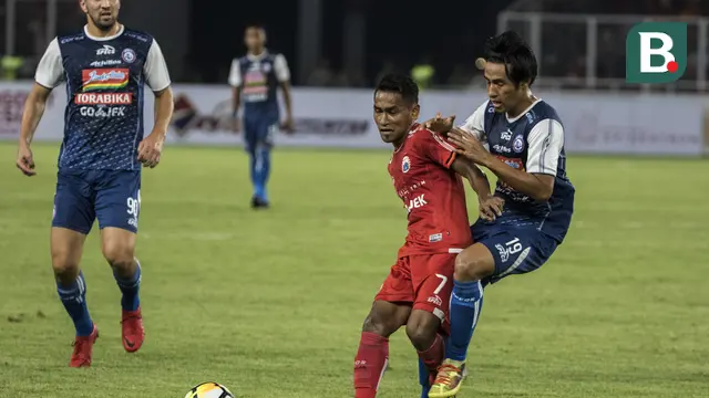 Persija Jakarta Bungkam Arema FC