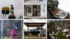 Foto kombinasi pada 28 September 2020 memperlihatkan sisa-sisa perkebunan kapas yang berdiri di sana, di tengah-tengah Jefferson County, adalah bangunan rapuh yang tersembunyi di antara tumbuhan lebat.