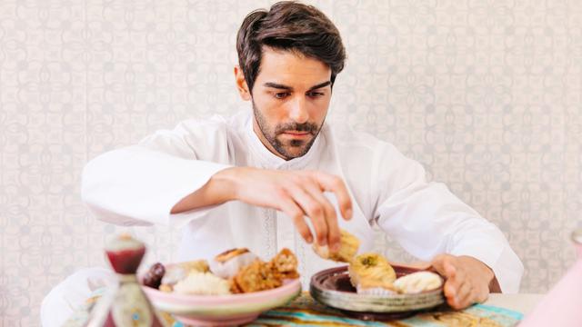 Ilustrasi Islami, sahur puasa