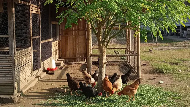 Pohon yang Cocok Ditanam Dekat Kandang Ayam Kampung