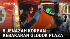 Dua Kantong Jenazah Korban Kebakaran Glodok Plaza Tiba di RS Polri, Jumlah Total Sudah 5 Kantong Jenazah