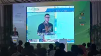 Direktur Utama PT PLN (Persero) Darmawan Prasodjo dalam acara peluncuran Electricity Connect di Jakarta, Rabu (17/7/2024). (Arief/Liputan6.com)