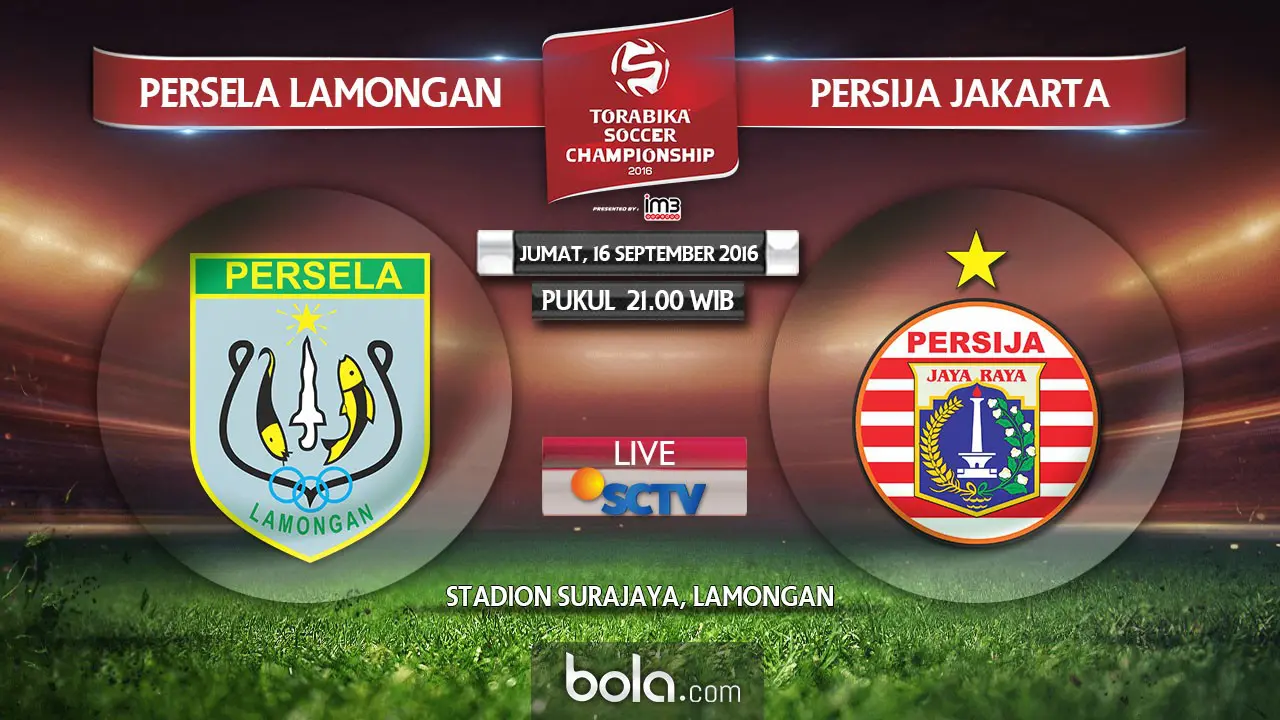 Persela Lamongan Vs Persija Jakarta (Bola.com/Adreanus Titus) 