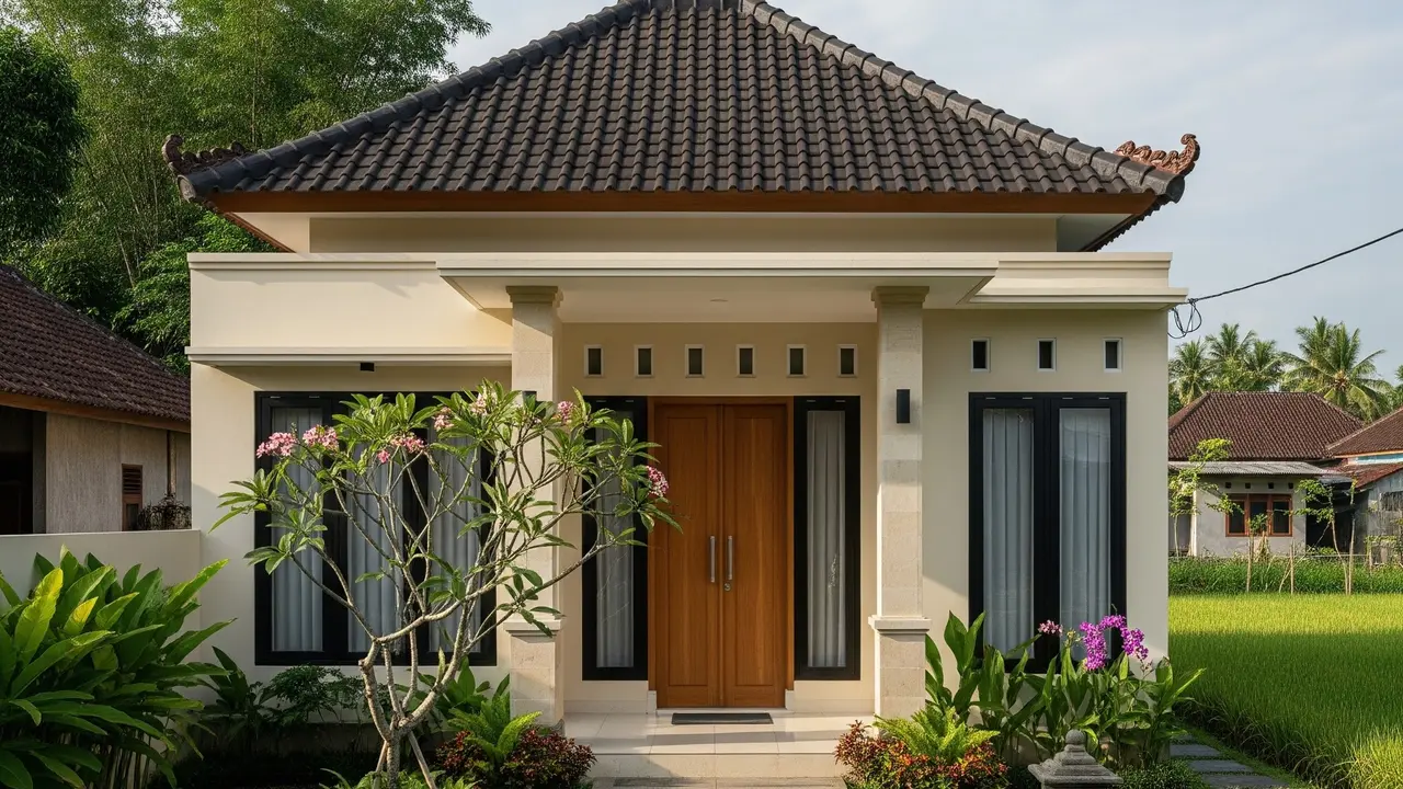 Model Rumah Sederhana Tapi Mewah 2025 yang Cocok untuk Tinggal di Desa