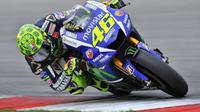 MotoGP Italia, Rossi harus terima memulai balapan dari posisi kedelapan.