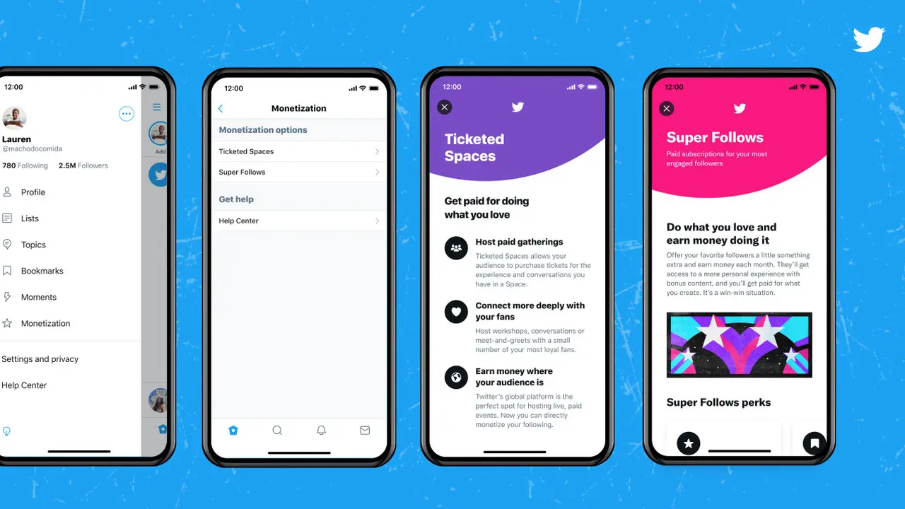 Twitter Mulai Gulirkan Super Follows dan Ticketed Spaces