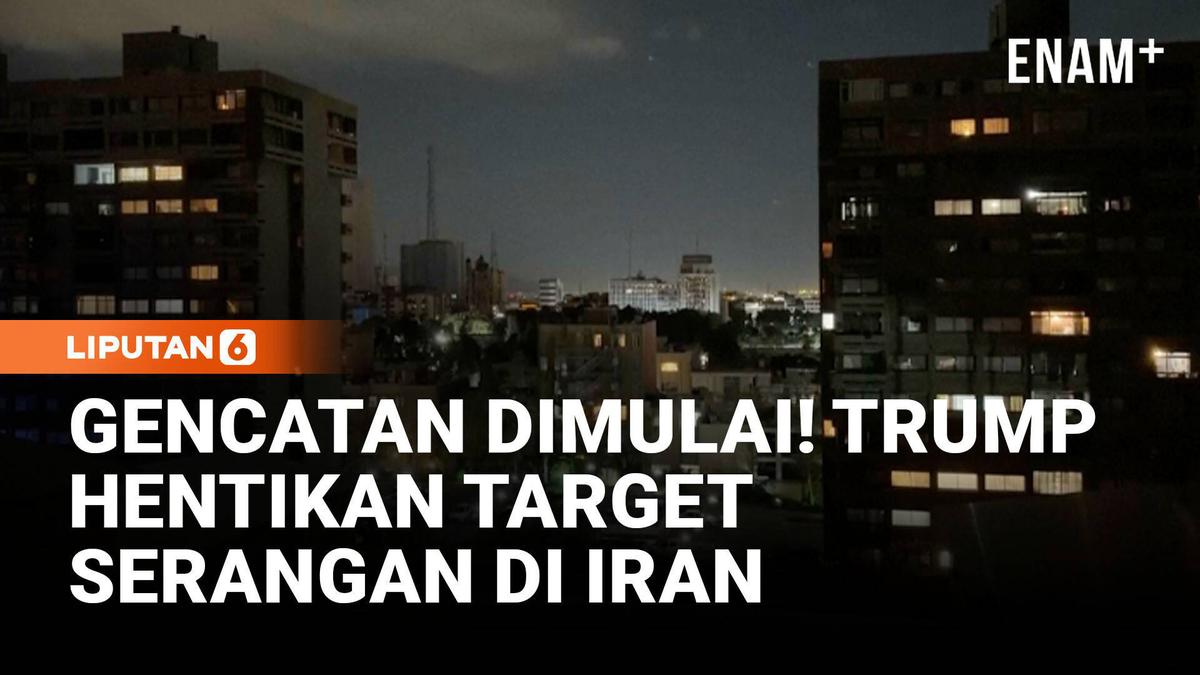 Gencatan Senjata 2 Pekan! Trump Tarik Target Militer di Iran