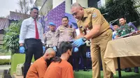 Sebanyak 21 anggota gengster ditangkap Polres Kota Tangerang sepanjang bulan Januari 2023.