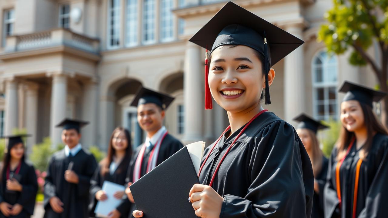 caption wisuda bahasa inggris