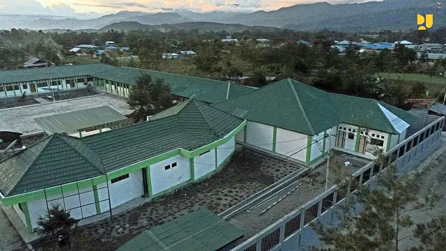 Kementerian PUPR menyelesaikan rehabilitasi STISIP Amal Ilmiah Yapis di Wamena, Papua yang rusak akibat aksi massa. (Dok Kementerian PUPR)