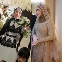 Adu Gaya Busana Pernikahan Adiba Khanza anak Umi Pipik dan Syaira Anataya Putri Cindy Fatikasari. [@jonathanwongso/@osnapitzcha]