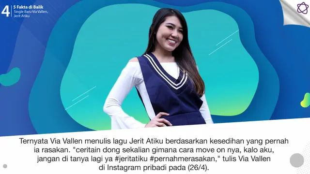 [Bintang] 5 Fakta di Balik Single Baru Via Vallen, Jerit Atiku