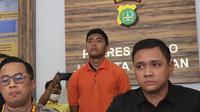 Mario Dandy Satriyo diamankan di Polres Jakarta Selatan. ( Bachtiarudin Alam/Merdeka.com)