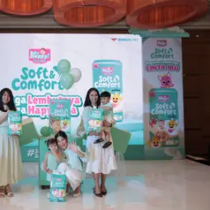 Peluncuran Baby Happy Sodt & Comfort, popok nyaman untuk kulit bayi. (foto: WingsCare.dok)