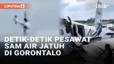 Kecelakaan pesawat terjadi di Bandara Panua, Pohuwato, Gorontalo pada Minggu (20/10/2024) pagi. Pesawat PK-SMH milik SAM Air berangkat dari Bandara Djalaluddin, Gorontalo mengangkut satu pilot, dua kru, dan seorang penumpang. Detik-detik insiden tere...