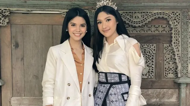 Pesona Erina Gudono Kembali Pakai Mahkota Putri Indonesia Yogyakarta 2022, credit: Instagram @farhannisasm